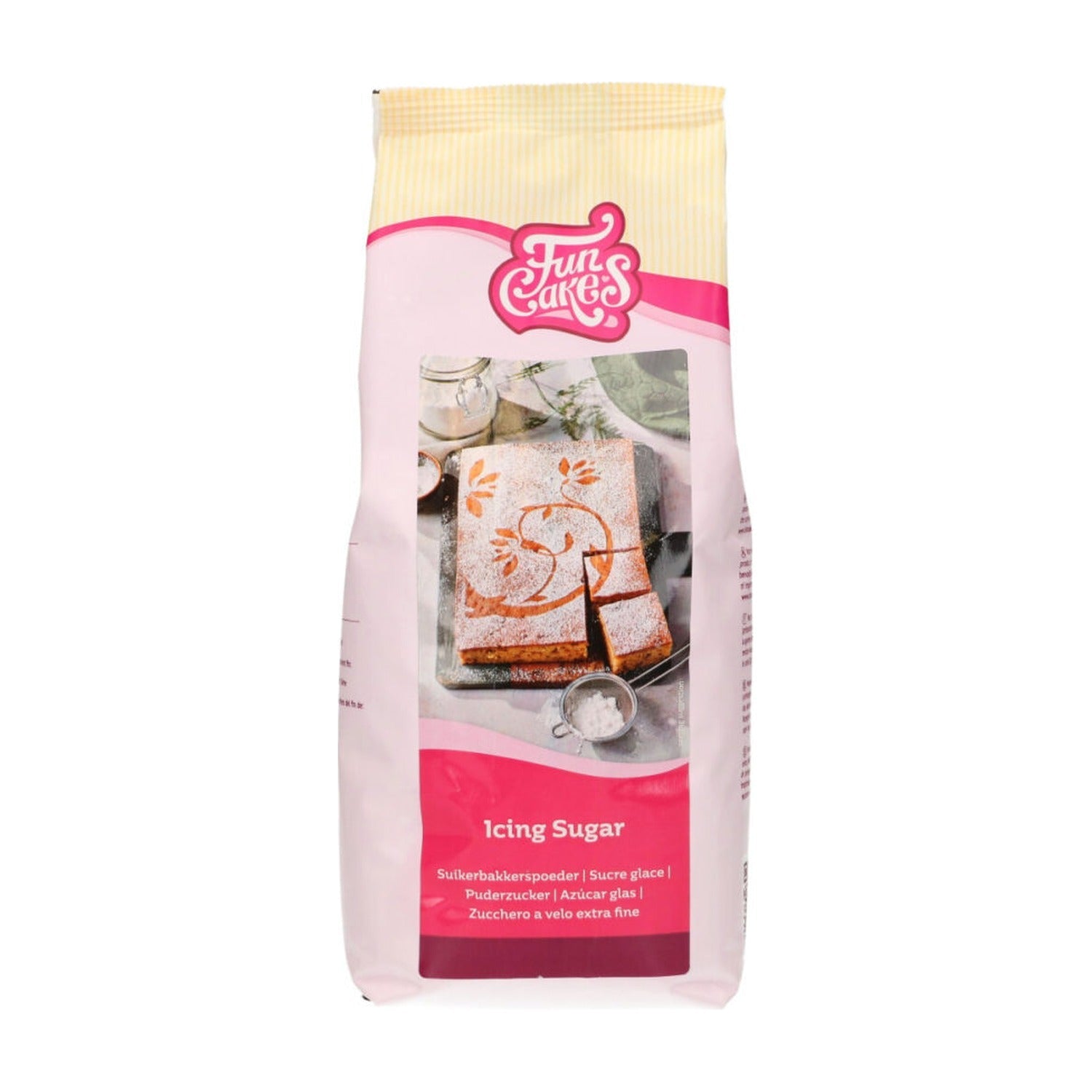 FunCakes Suikerbakkerspoeder - 900 gram op witte achtergrond