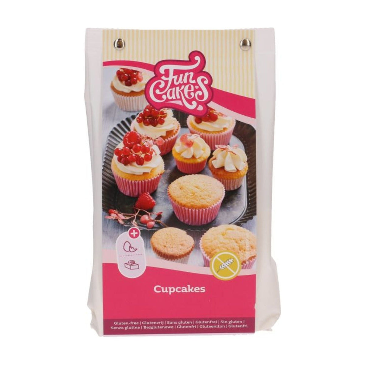 FunCakes Cupcakes Glutenvrij - 400 gram op witte achtergrond