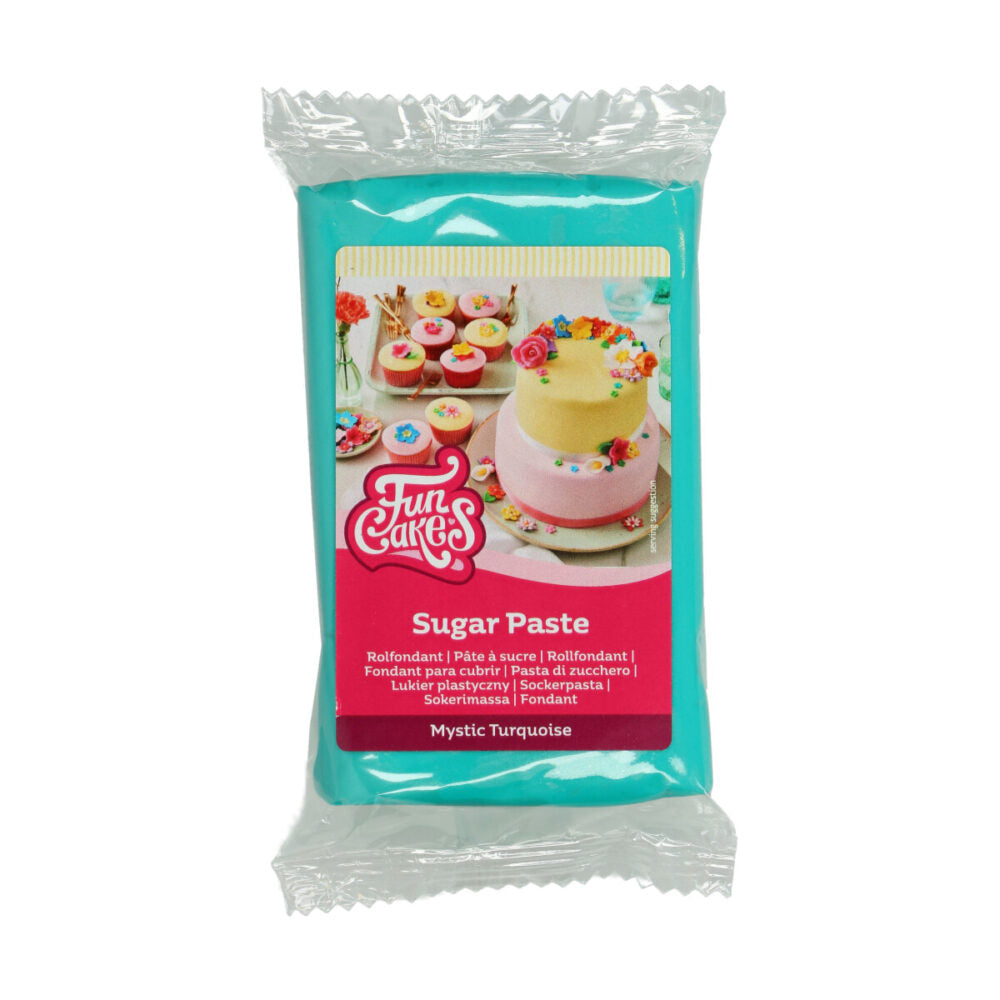 FunCakes Fondant Mystic Turquoise - 250 gram