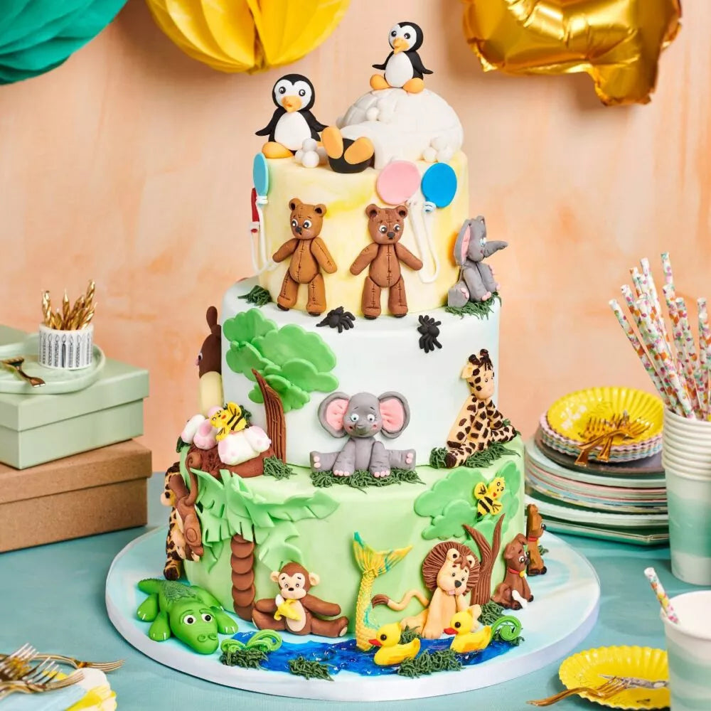 FunCakes Fondant Tiger Orange - 250 gram