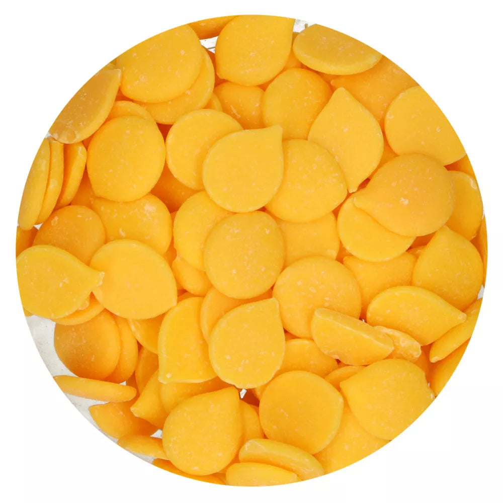 FunCakes Deco Melts Geel - 250 gram