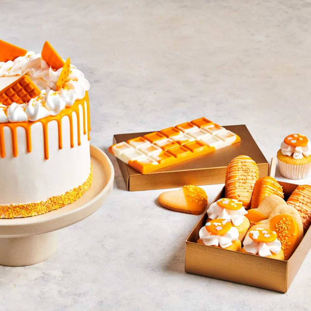 FunCakes Deco Melts Oranje - 250 gram