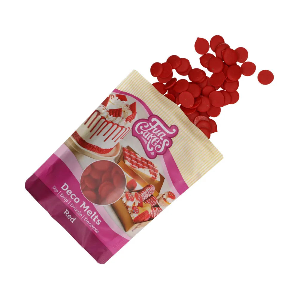 FunCakes Deco Melts Rood - 250 gram