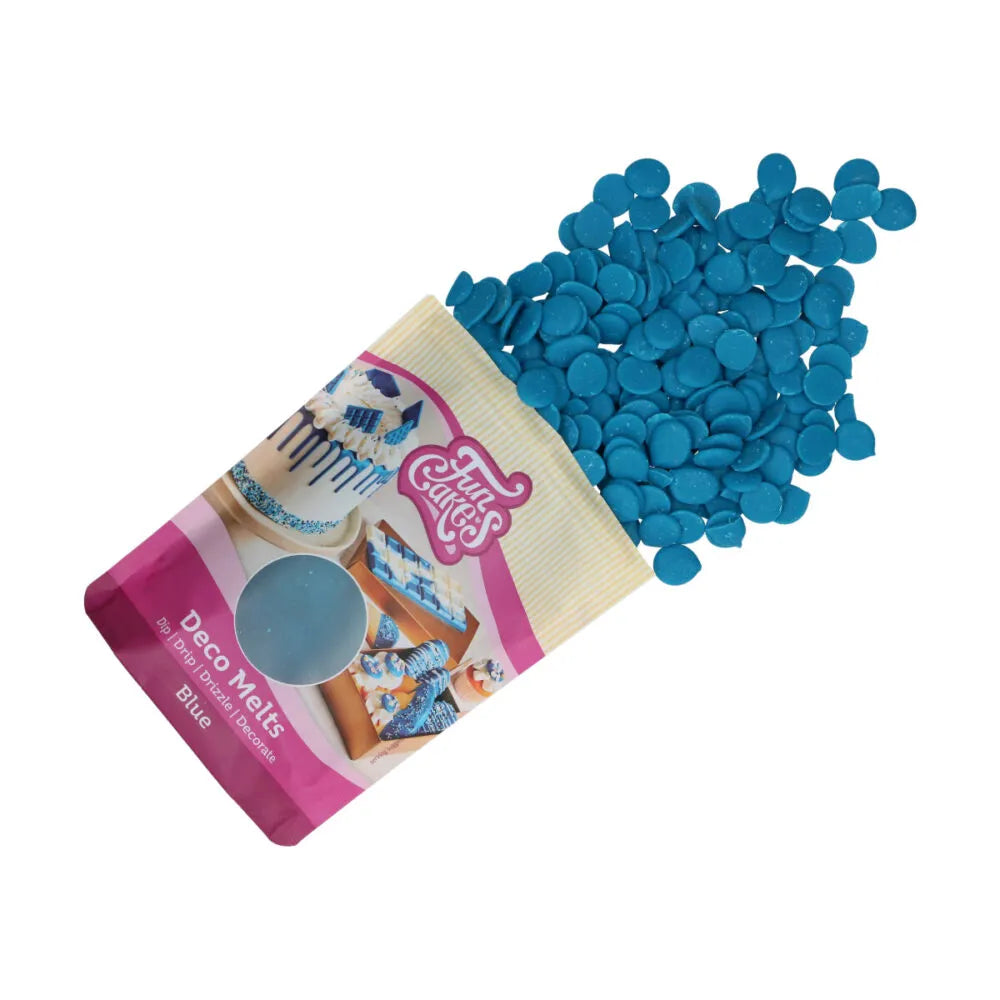 FunCakes Deco Melts Blauw - 250 gram