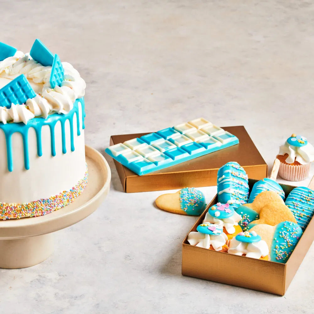 FunCakes Deco Melts Baby Blue - 250 gram