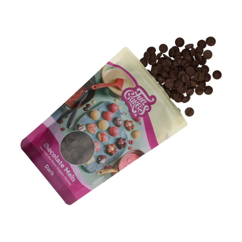 FunCakes Chocolade Melts Puur - 350 gram
