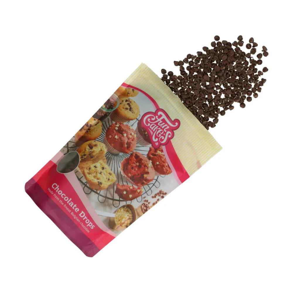 FunCakes Chocolade Drops Puur - 350 gram