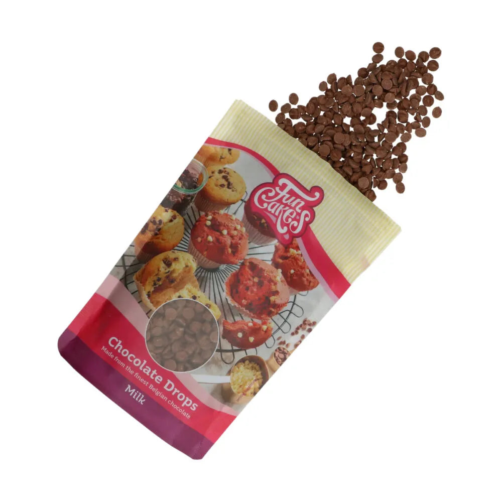 FunCakes Chocolade Drops Melk - 350 gram