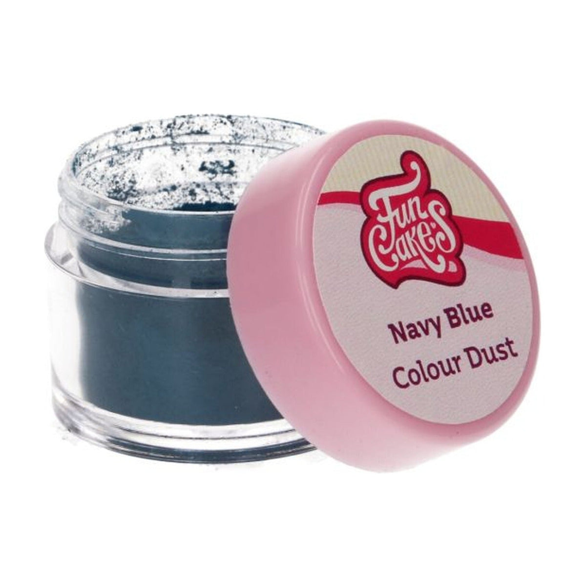 FunCakes Colour Dust Navy Blue op witte achtergrond