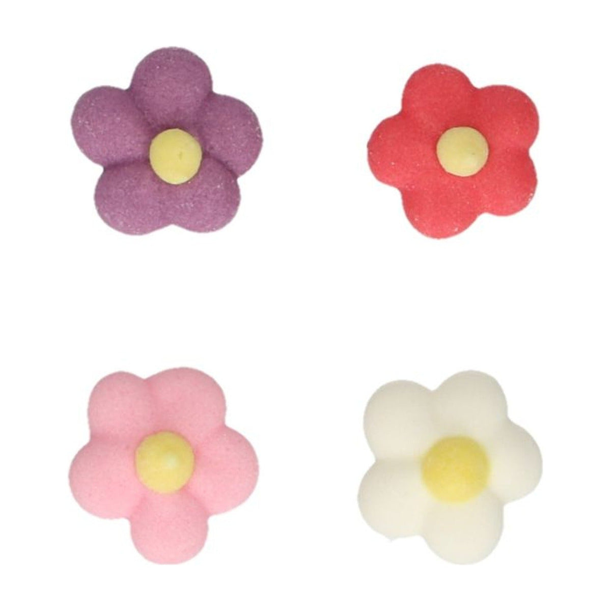 FunCakes Suikerdecoratie Kleine Bloemen Set/32 op witte achtergrond