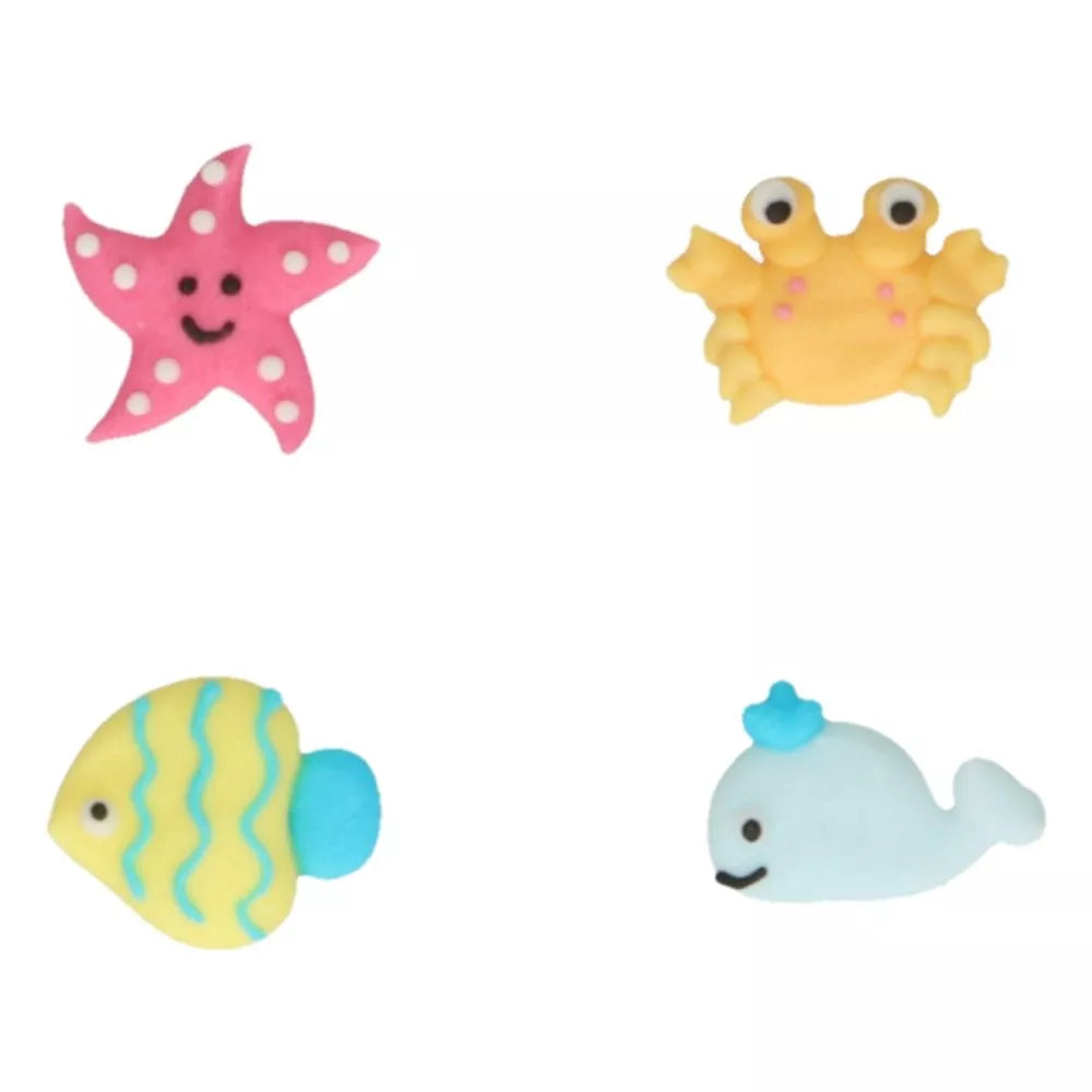 FunCakes Suikerdecoratie Sea Life - 8 stuks
