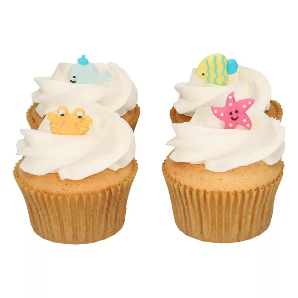 FunCakes Suikerdecoratie Sea Life - 8 stuks