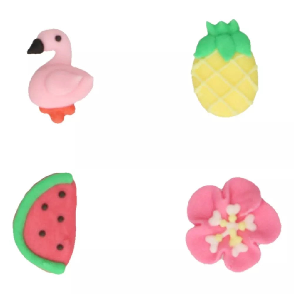 FunCakes Suikerdecoratie Tropical - 8 stuks