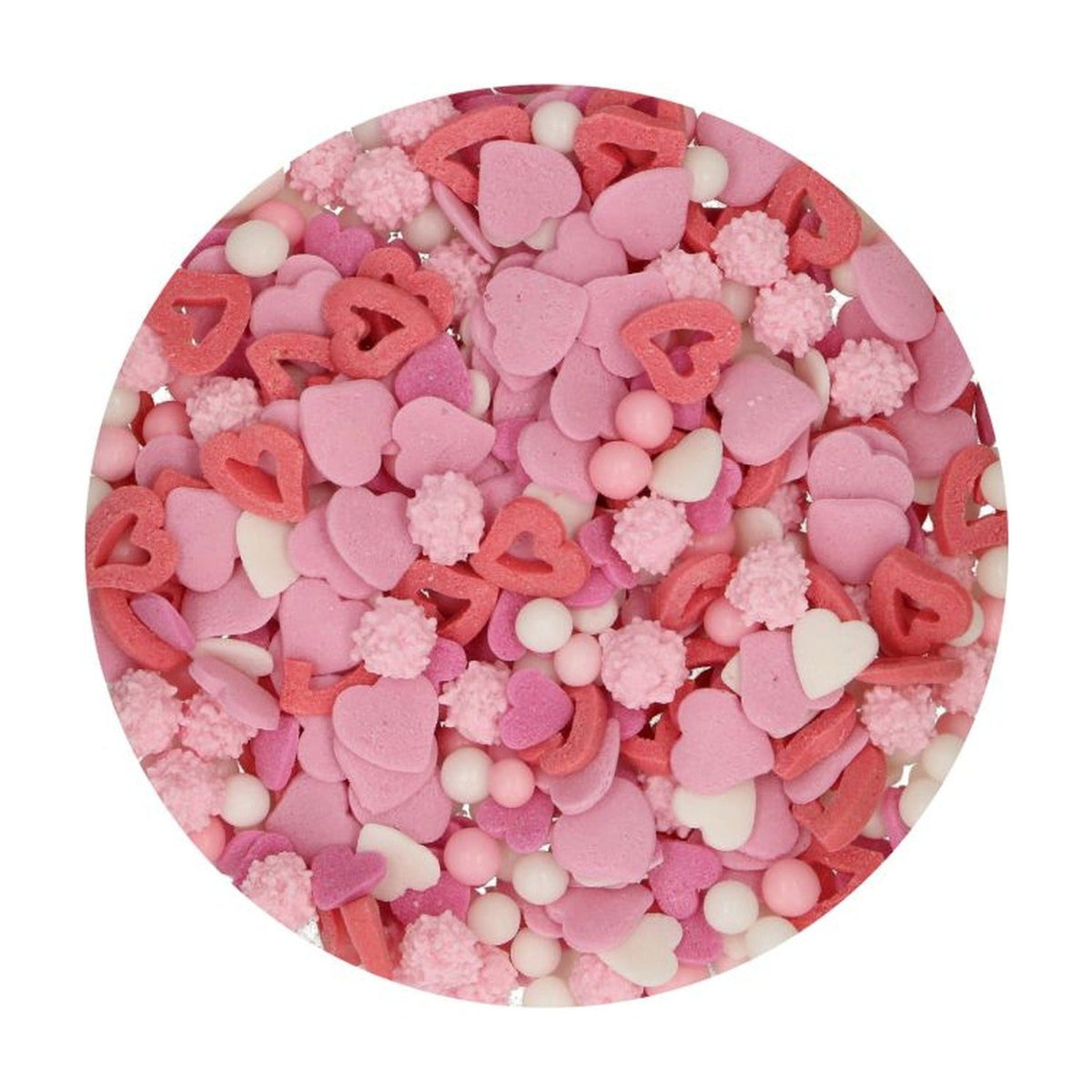 FunCakes Sprinkle Medley Love - 50 gram op witte achtergrond