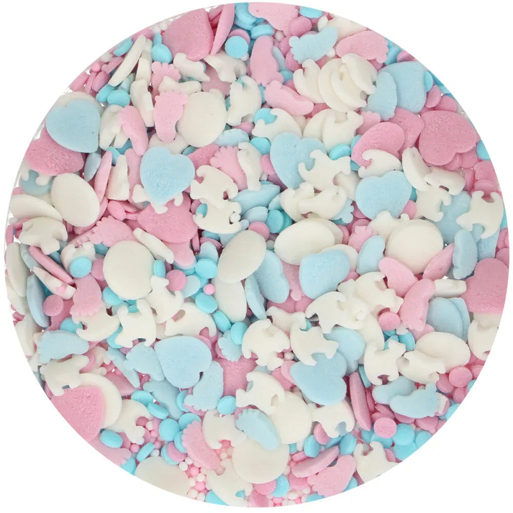 FunCakes Sprinkles Gender Reveal Medley - 65 gram