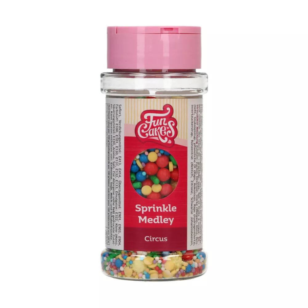 FunCakes Sprinkles Circus Medley - 65 gram