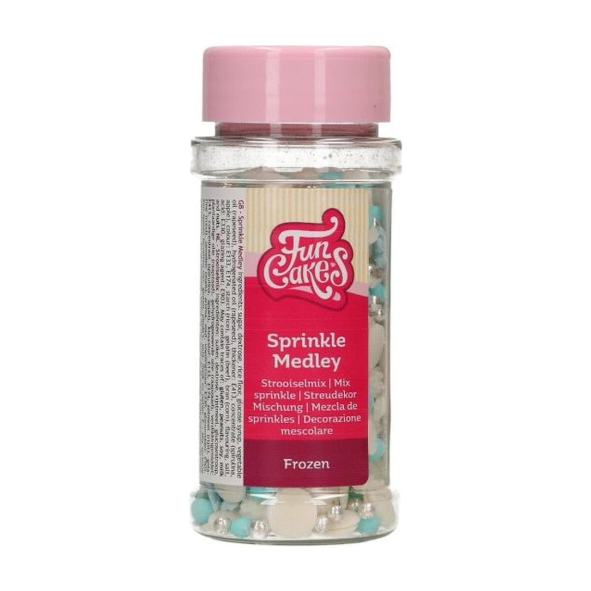 FunCakes Sprinkle Medley Frozen - 50 gram op witte achtergrond