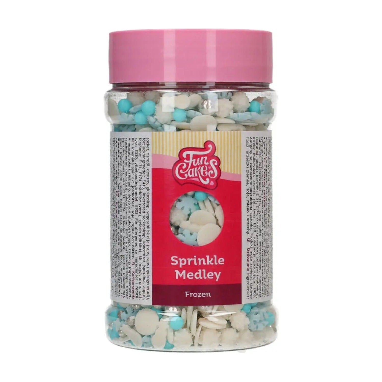 FunCakes Sprinkles Frozen Medley - 180 gram op witte achtergrond