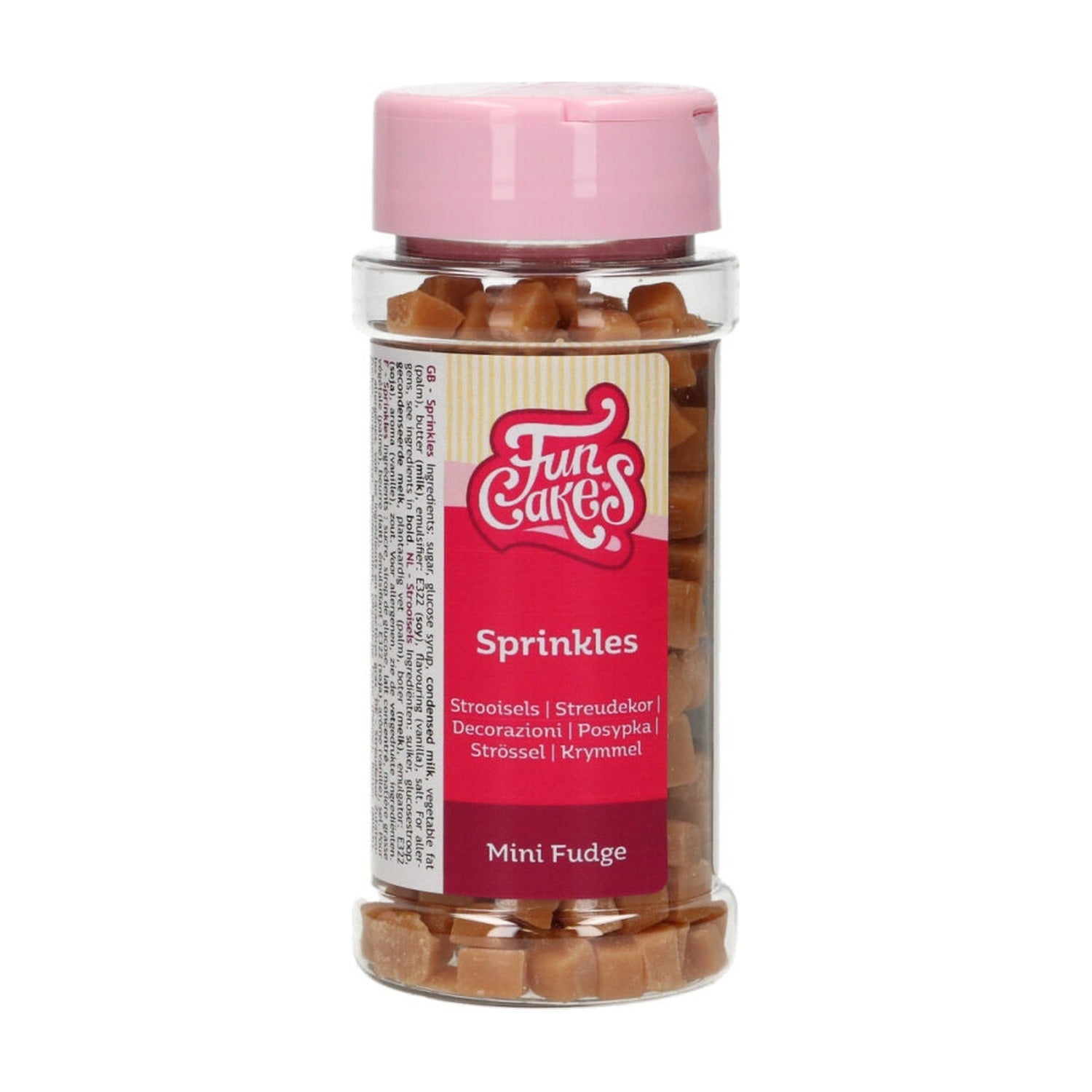FunCakes Mini Fudge - 65 gram op witte achtergrond