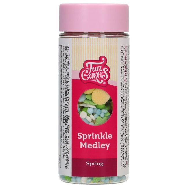 Pot Sprinkle Medley Spring met pastelkleurige sprinkles