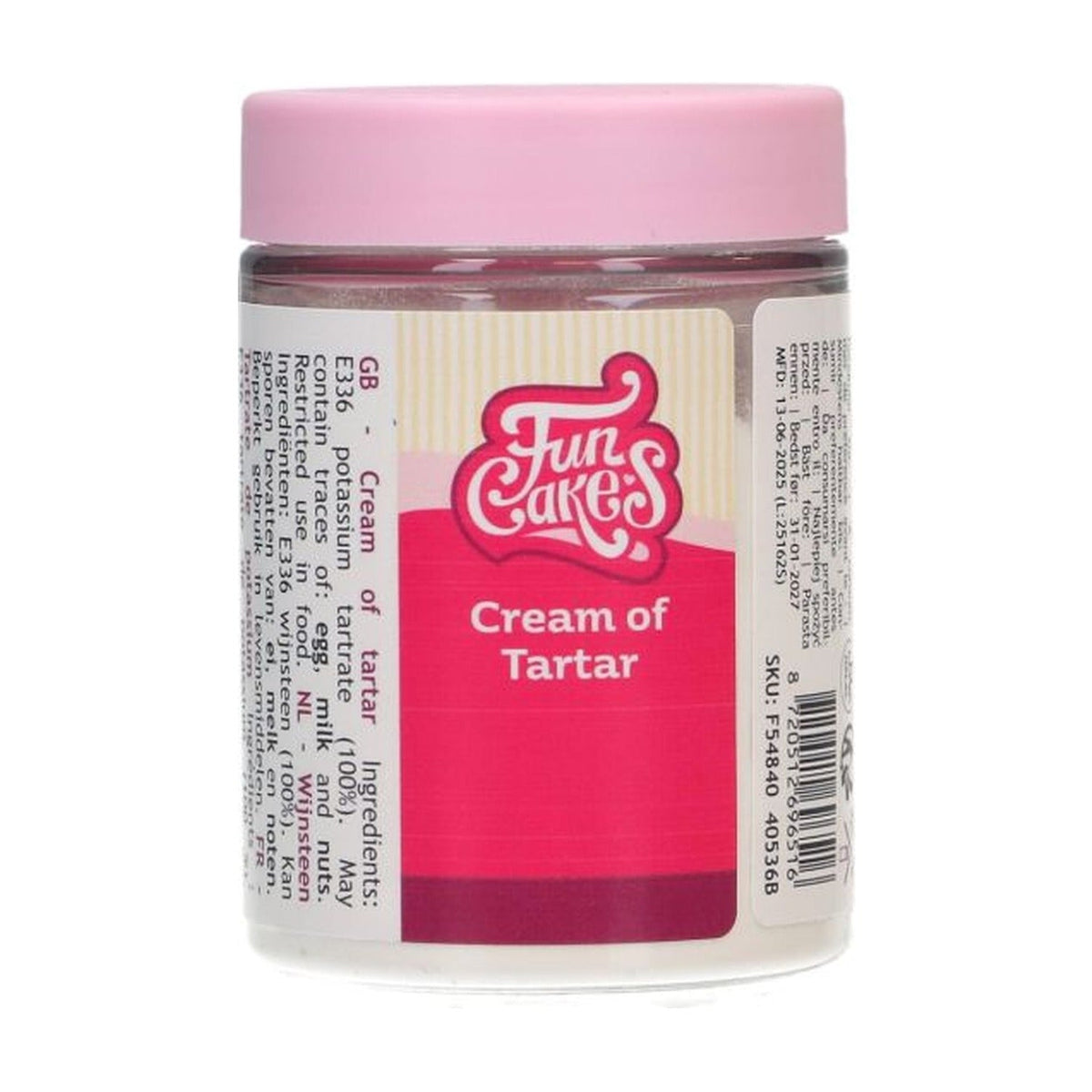 FunCakes Wijnsteen - 80 gram op witte achtergrond