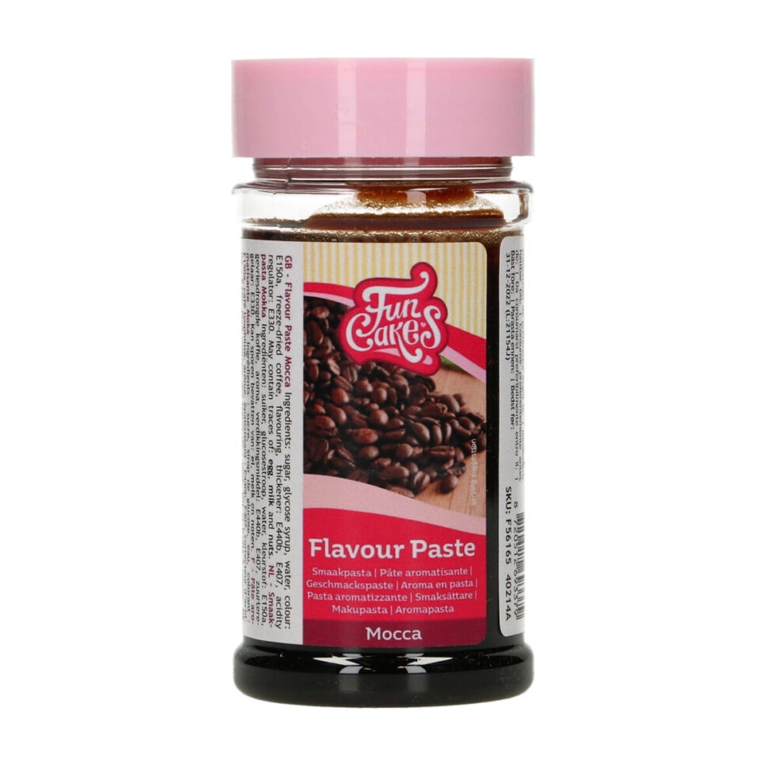 FunCakes Smaakpasta Mokka - 100 gram op witte achtergrond