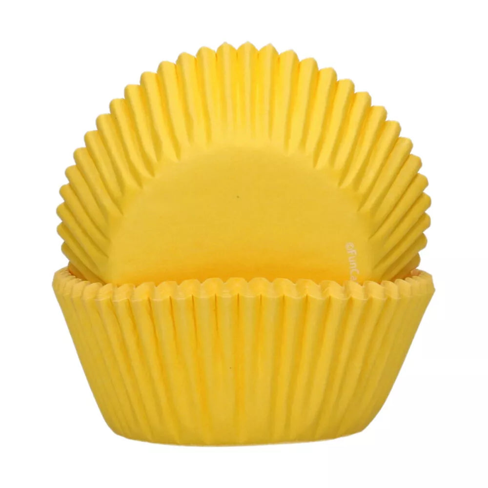 FunCakes Baking Cups Okergeel - 48 stuks