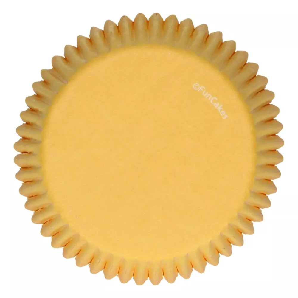 FunCakes Baking Cups Okergeel - 48 stuks