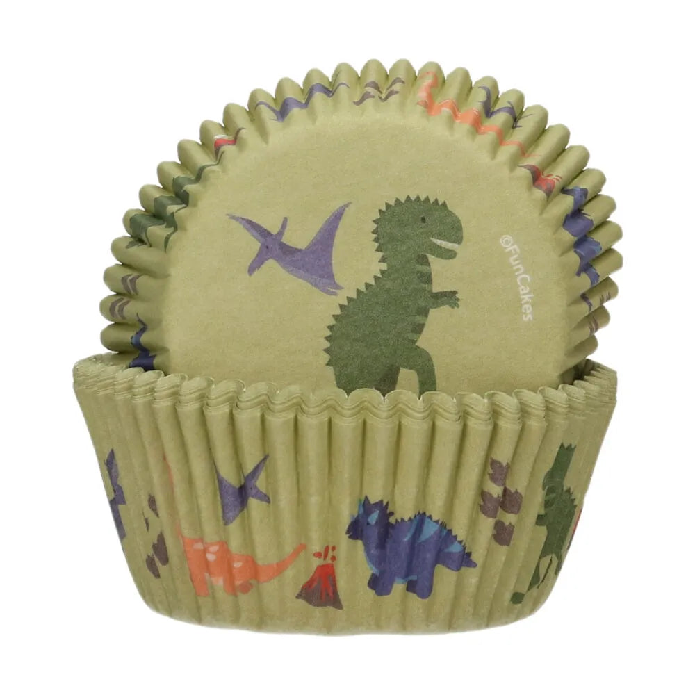 FunCakes Baking Cups Dino - 48 stuks