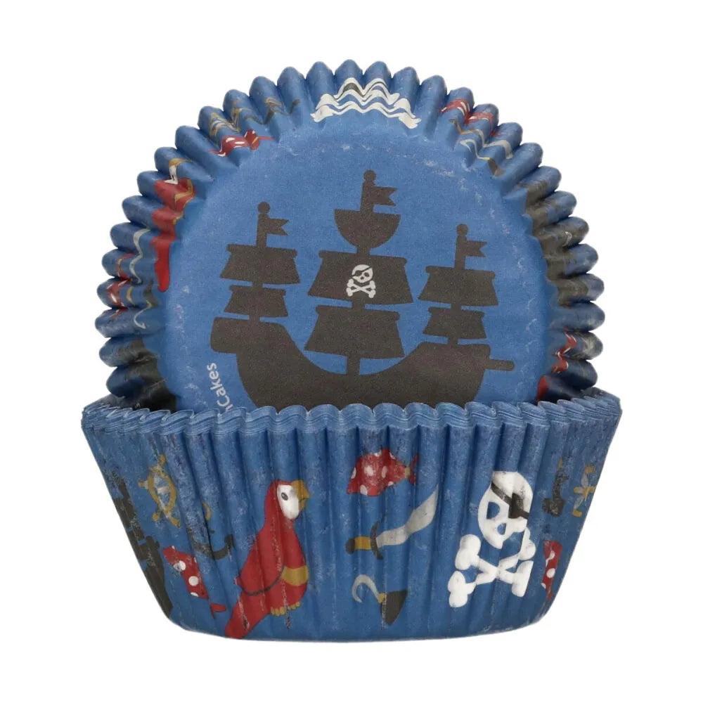 FunCakes Baking Cups Piraten - 48 stuks
