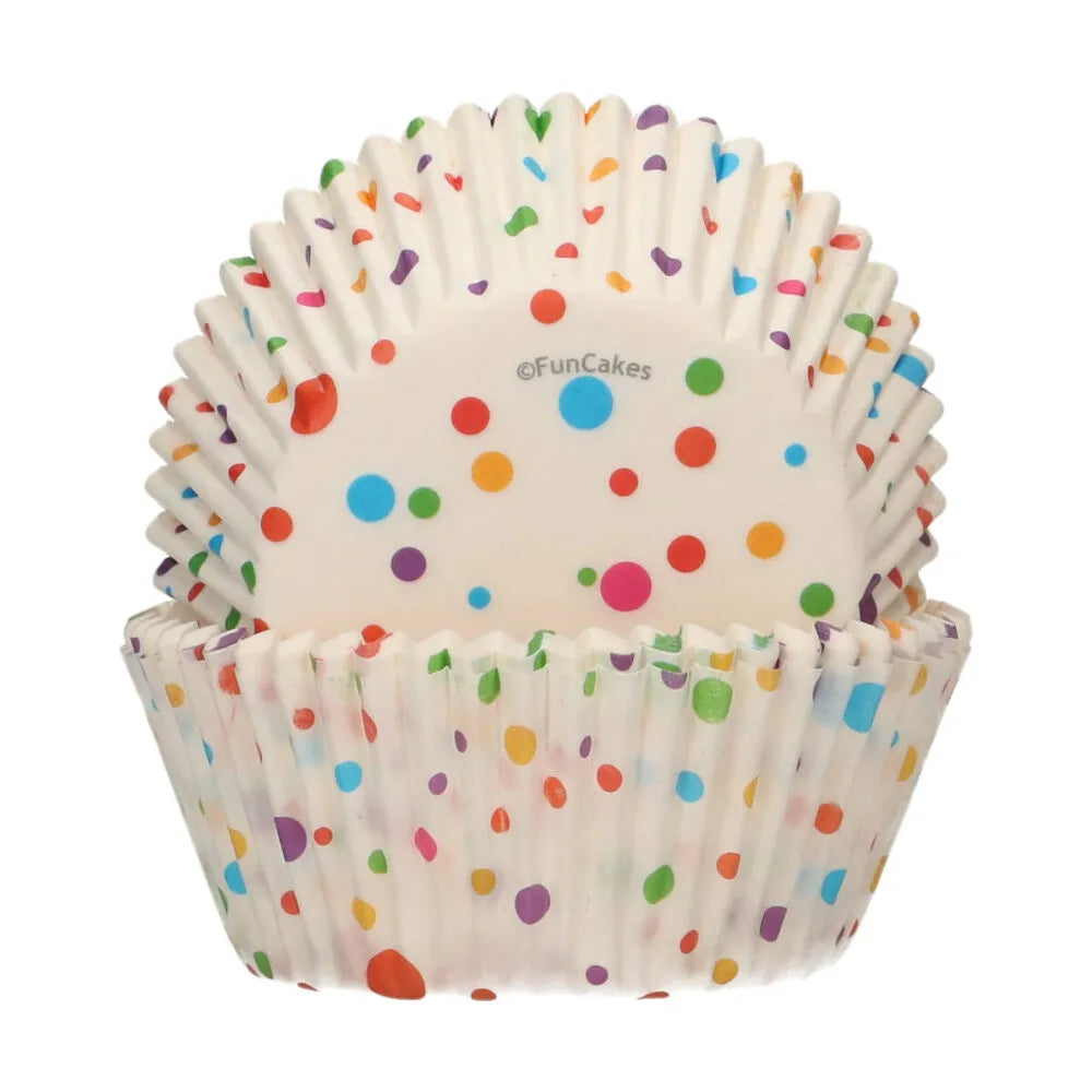 FunCakes Baking Cups Confetti - 48 stuks