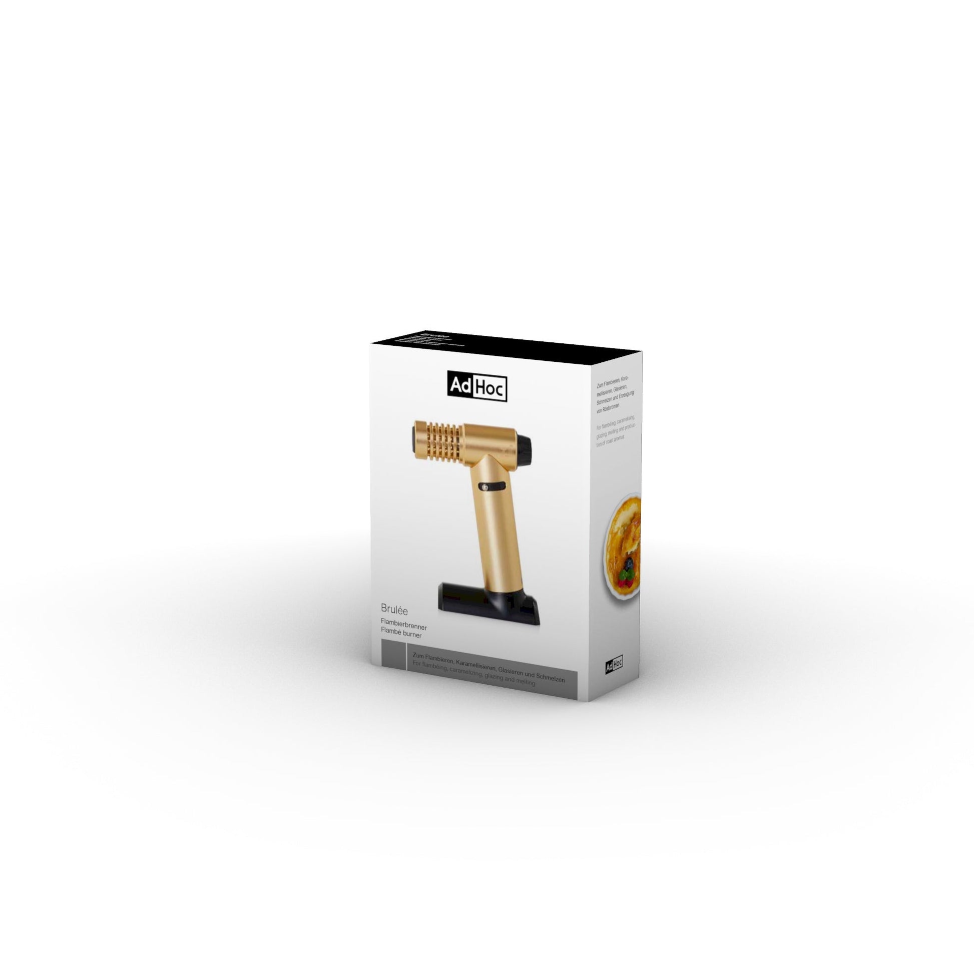 AdHoc Crème Brûlée Brander - Goud