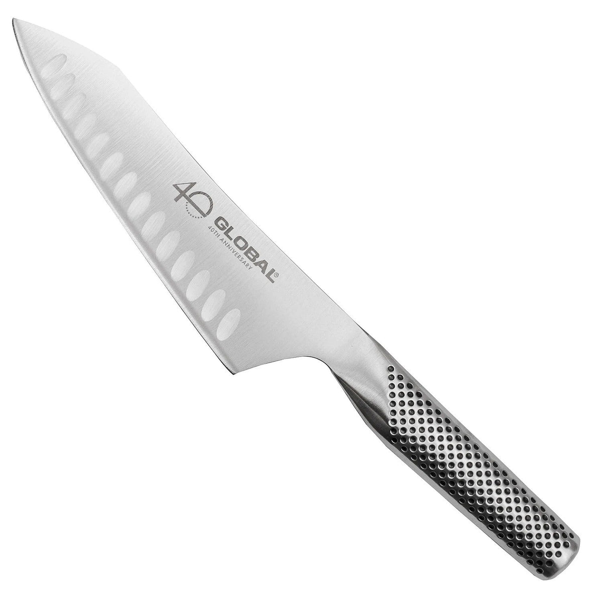 Global G83 Orientaals Santokumes met Kuiltjes - 18 cm op witte achtergrond