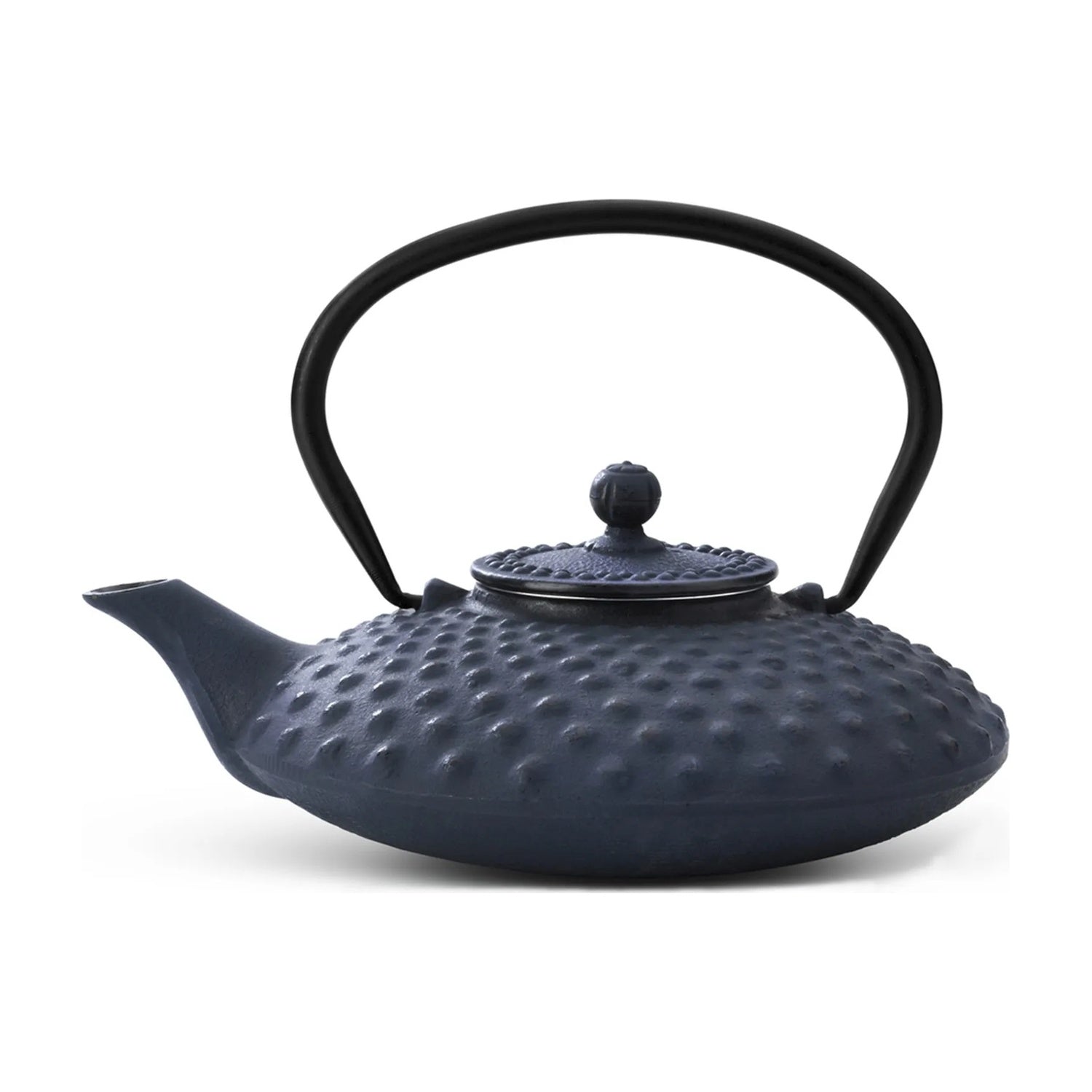 Bredemeijer Xilin Theepot Gietijzer Blauw - 0,8 liter op witte achtergrond