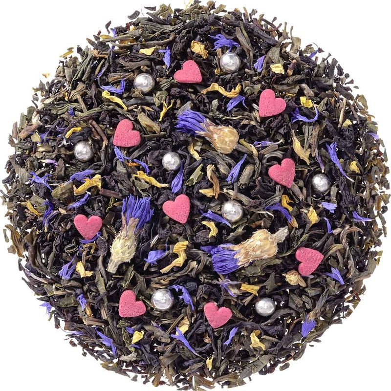 Geels Thee van de liefde - 100 gram op witte achtergrond