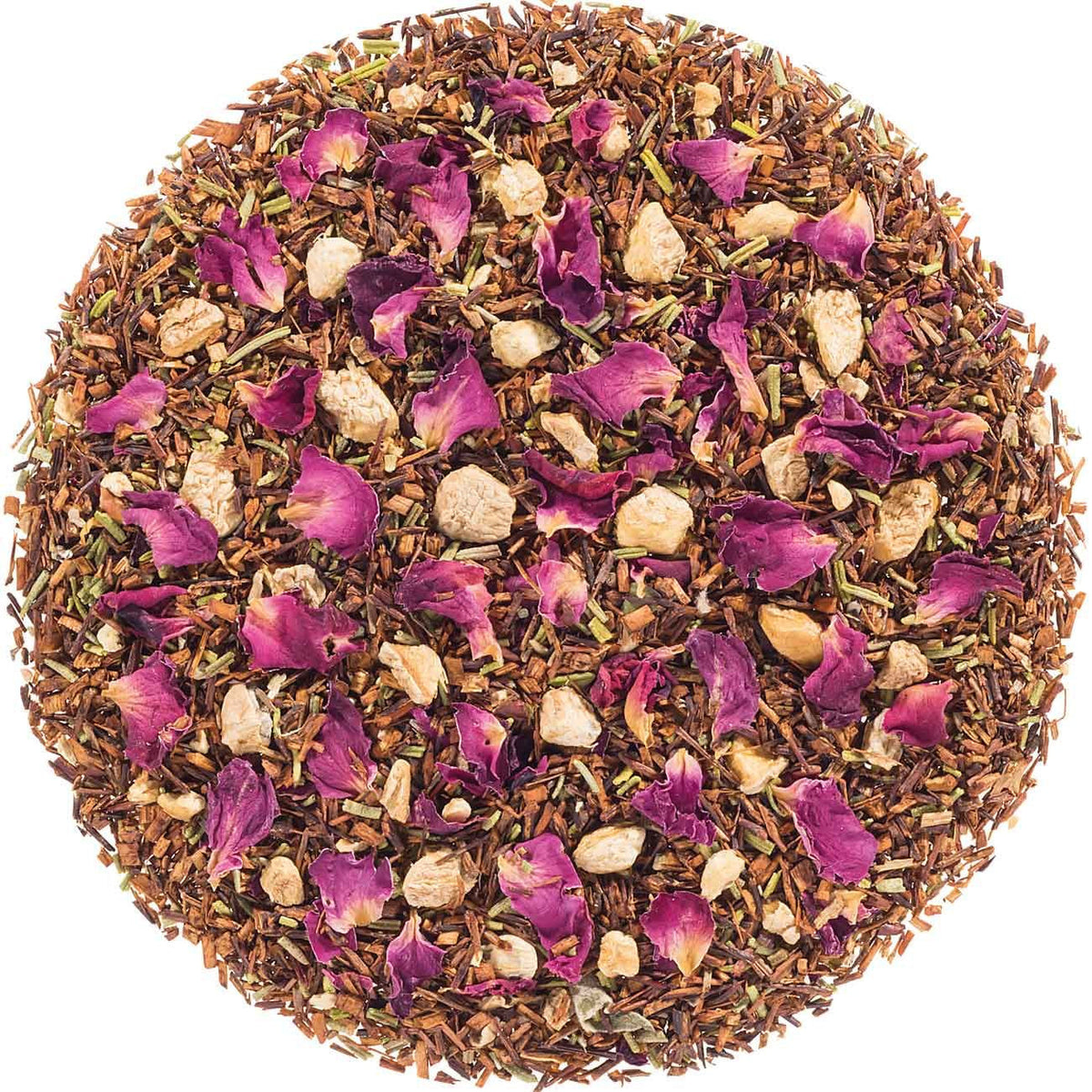 Geels Thee Rooibos Rozemarijn - 100 gram op witte achtergrond