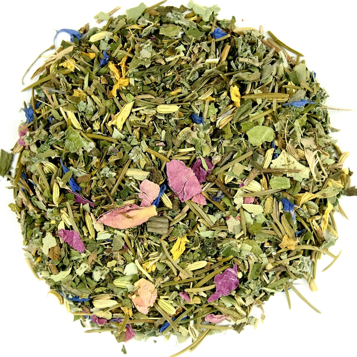 Geels Thee Alpen Kruiden - 100 gram op witte achtergrond