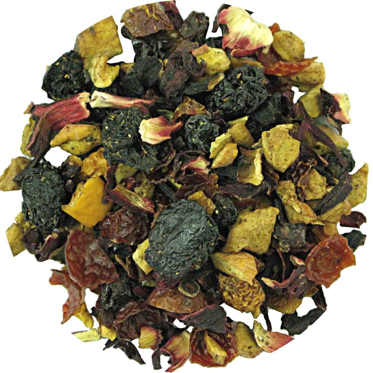 Geels Thee Wilde kers - 100 gram op witte achtergrond