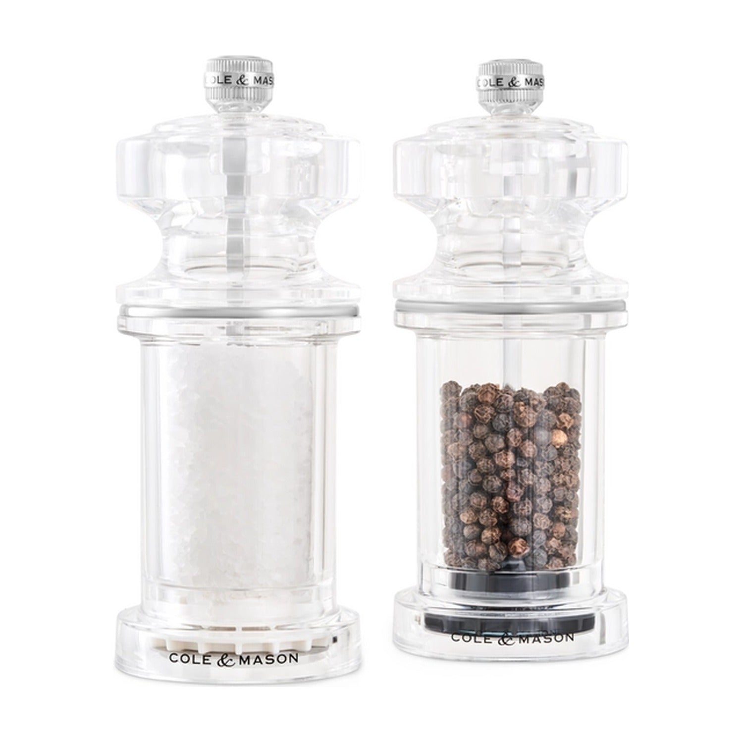 Cole & Mason 505 Peper- en Zoutmolen - 14 cm op witte achtergrond