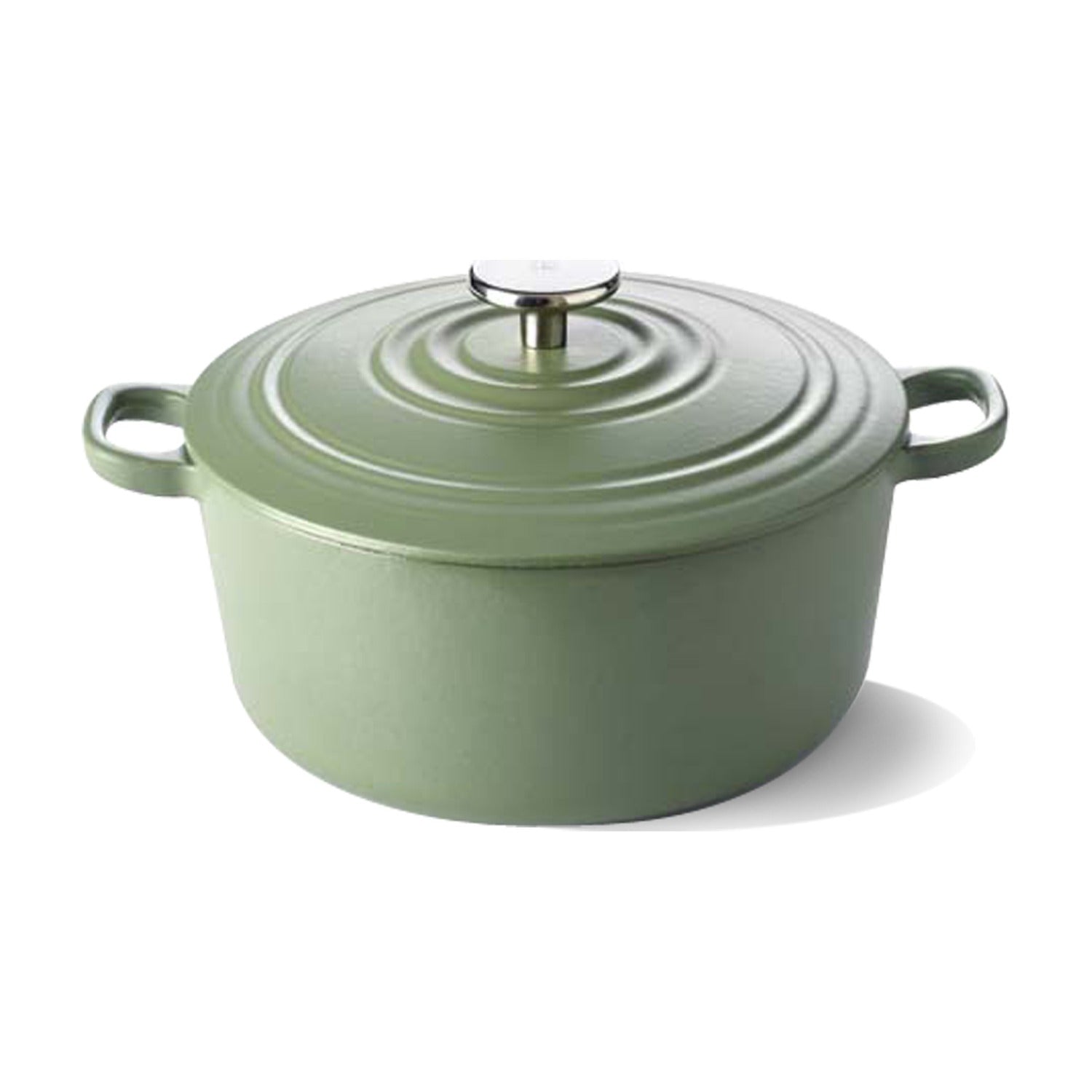 BK Bourgogne Braadpan Olive Green - 28 cm op witte achtergrond