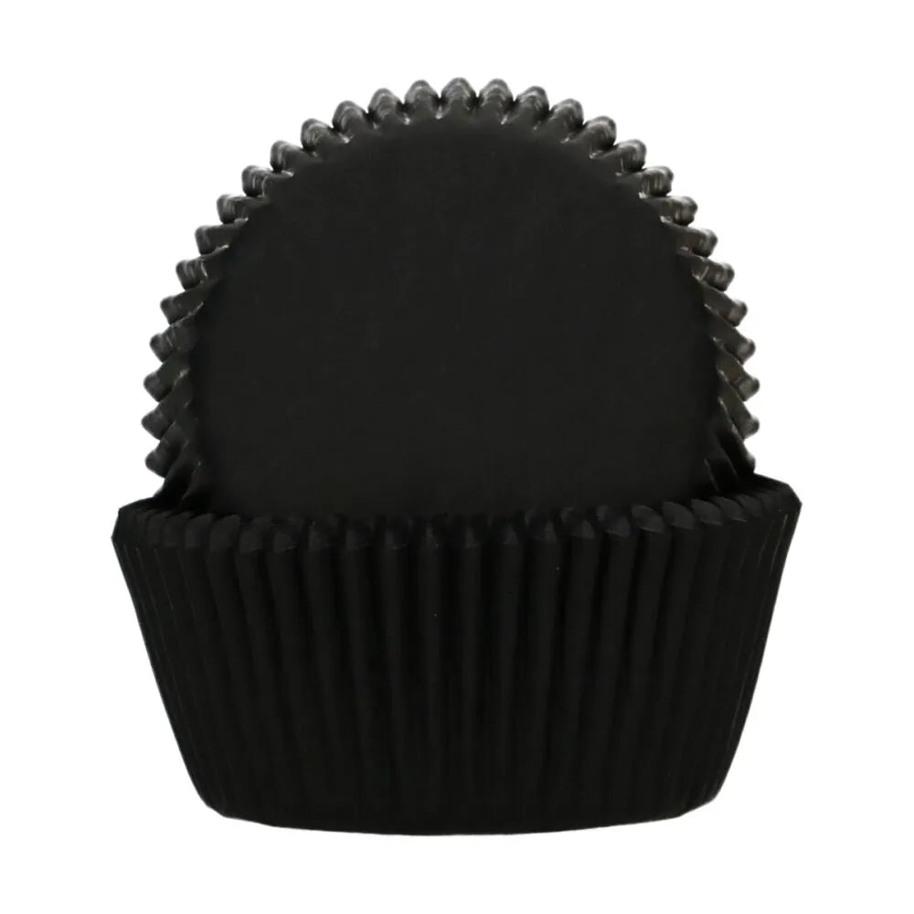FunCakes Baking Cups Mini Zwart - 60 stuks
