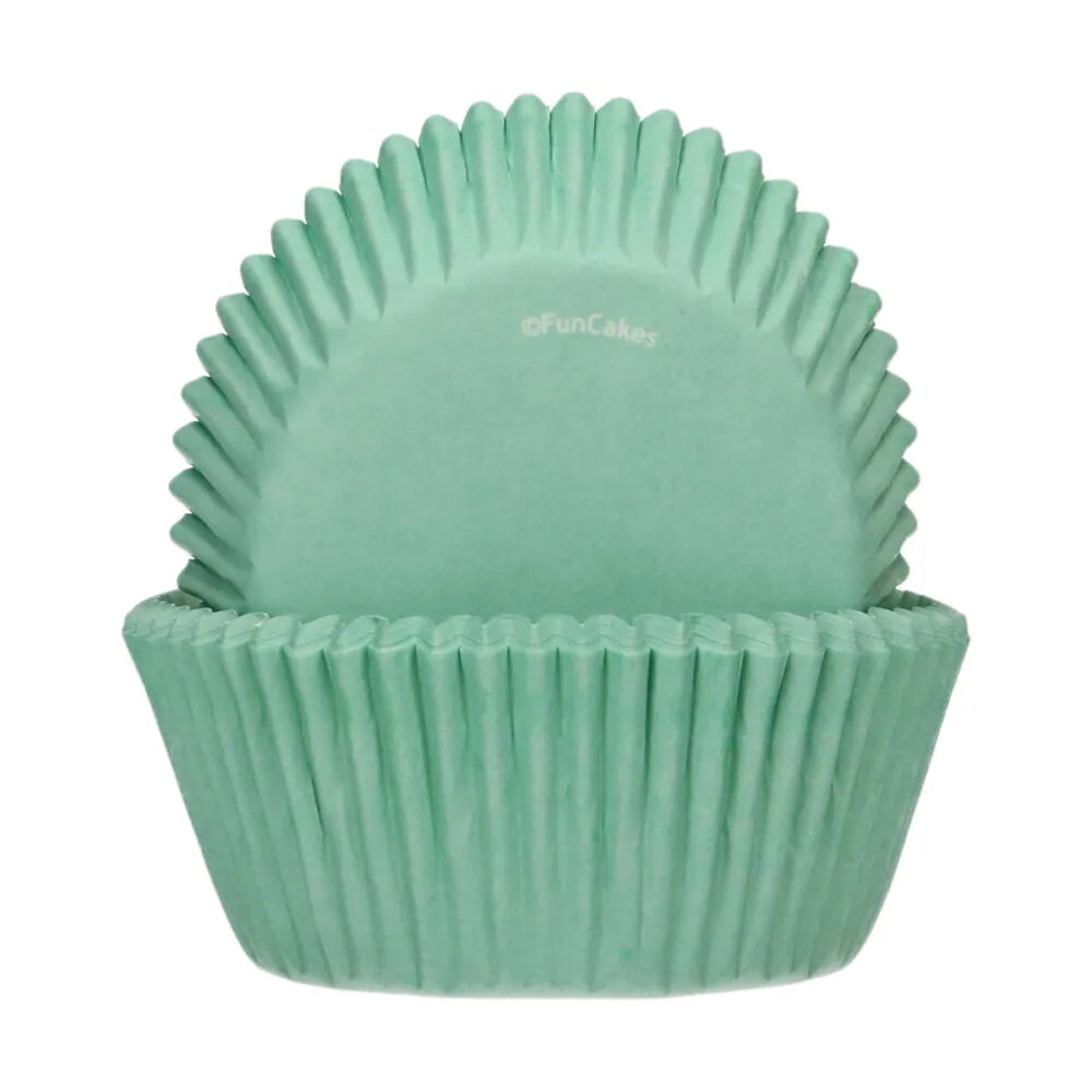 FunCakes Baking Cups Mini Mint - 60 stuks
