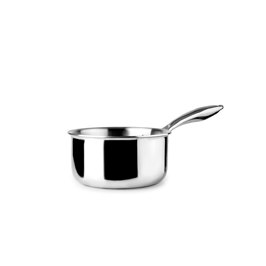 Ibili Natural Steelpan Tri-Ply - 16 cm op witte achtergrond