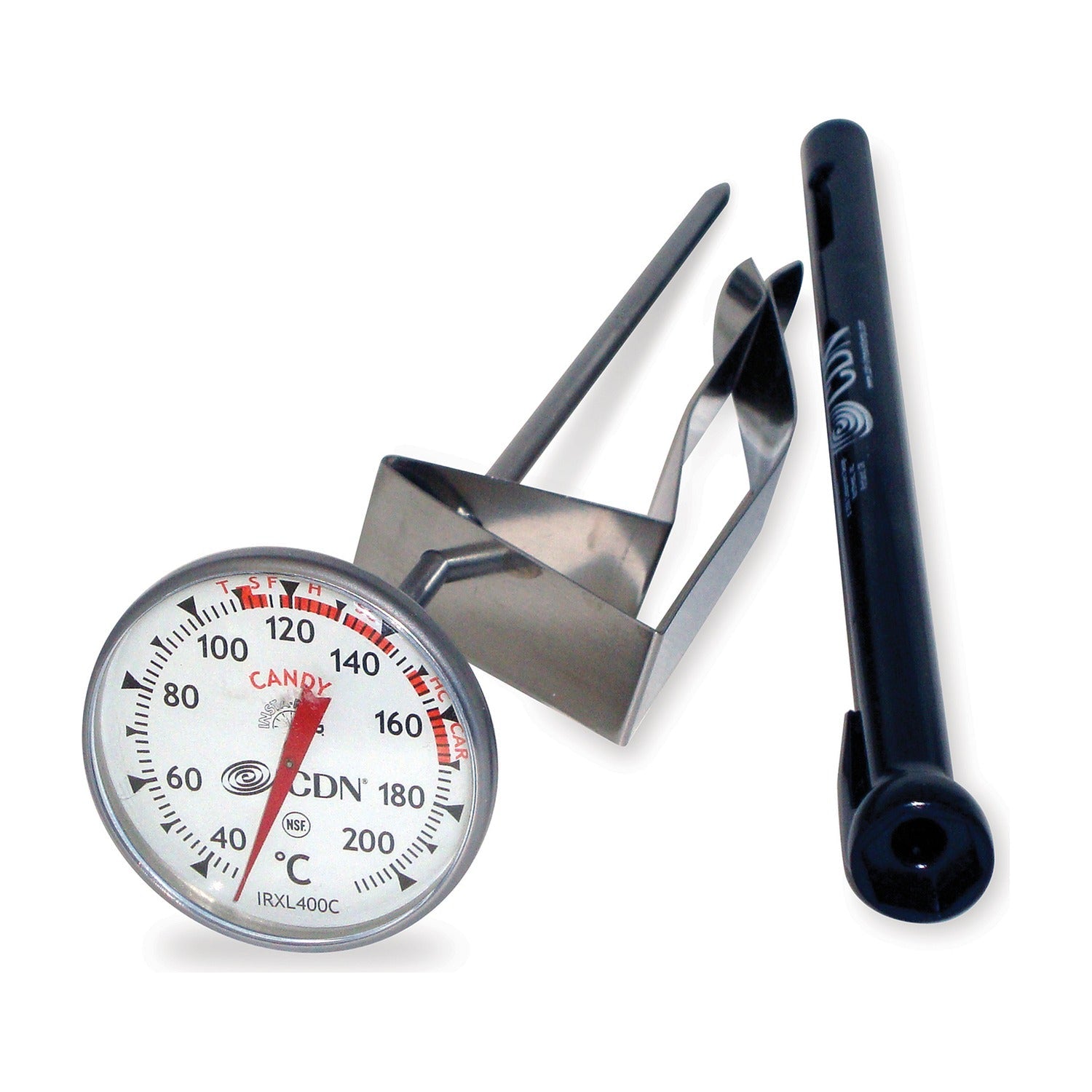 CDN Suiker/Frituurthermometer op witte achtergrond