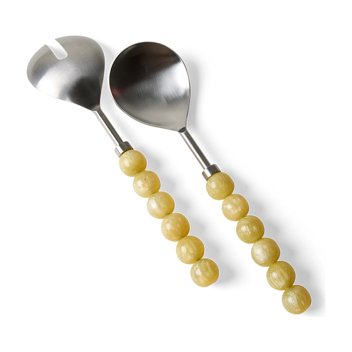 HKLiving Saladebestek - Lemon op witte achtergrond