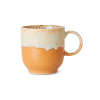 HKLiving 70's Koffiemok met Oor - Dunes