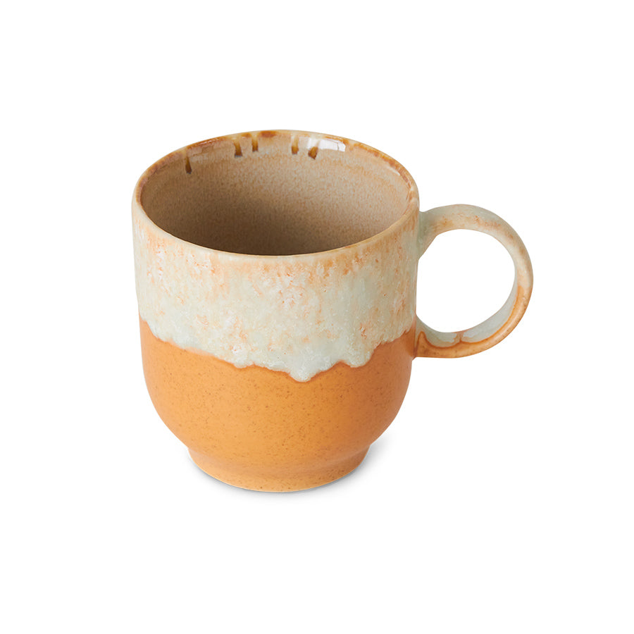 HKLiving 70's Koffiemok met Oor - Dunes