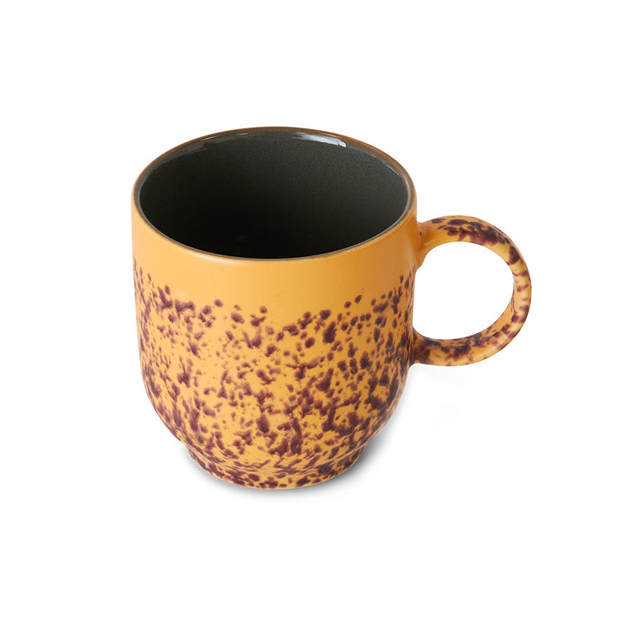 HKLiving 70's Koffiemok met Oor - Bay
