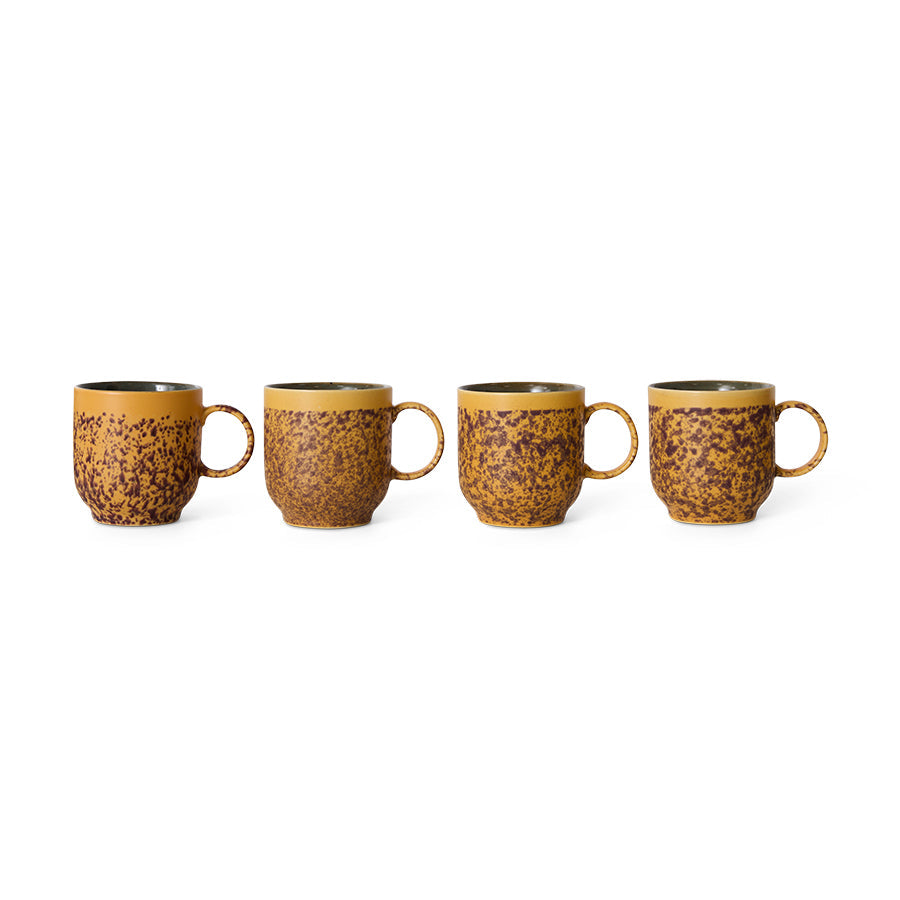 HKLiving 70's Koffiemok met Oor - Bay