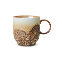 HKLiving 70's Koffiemok met Oor - Shell